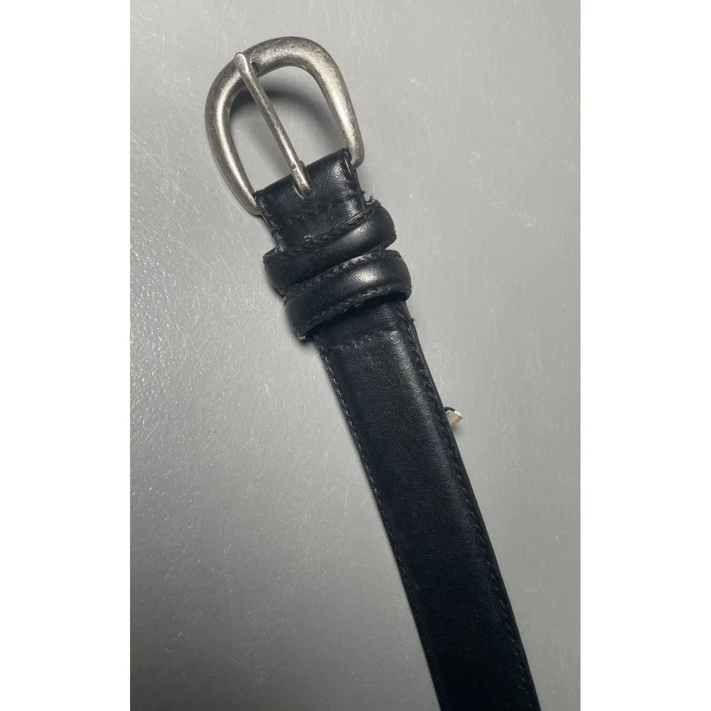 Austin clothing company Black‎ Leather Belt. Size 40 Belt